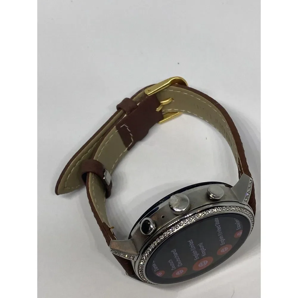 Fossil Gen 4 Authentic Digital Dial Smart Watch Custom Band FTW6013 AB524